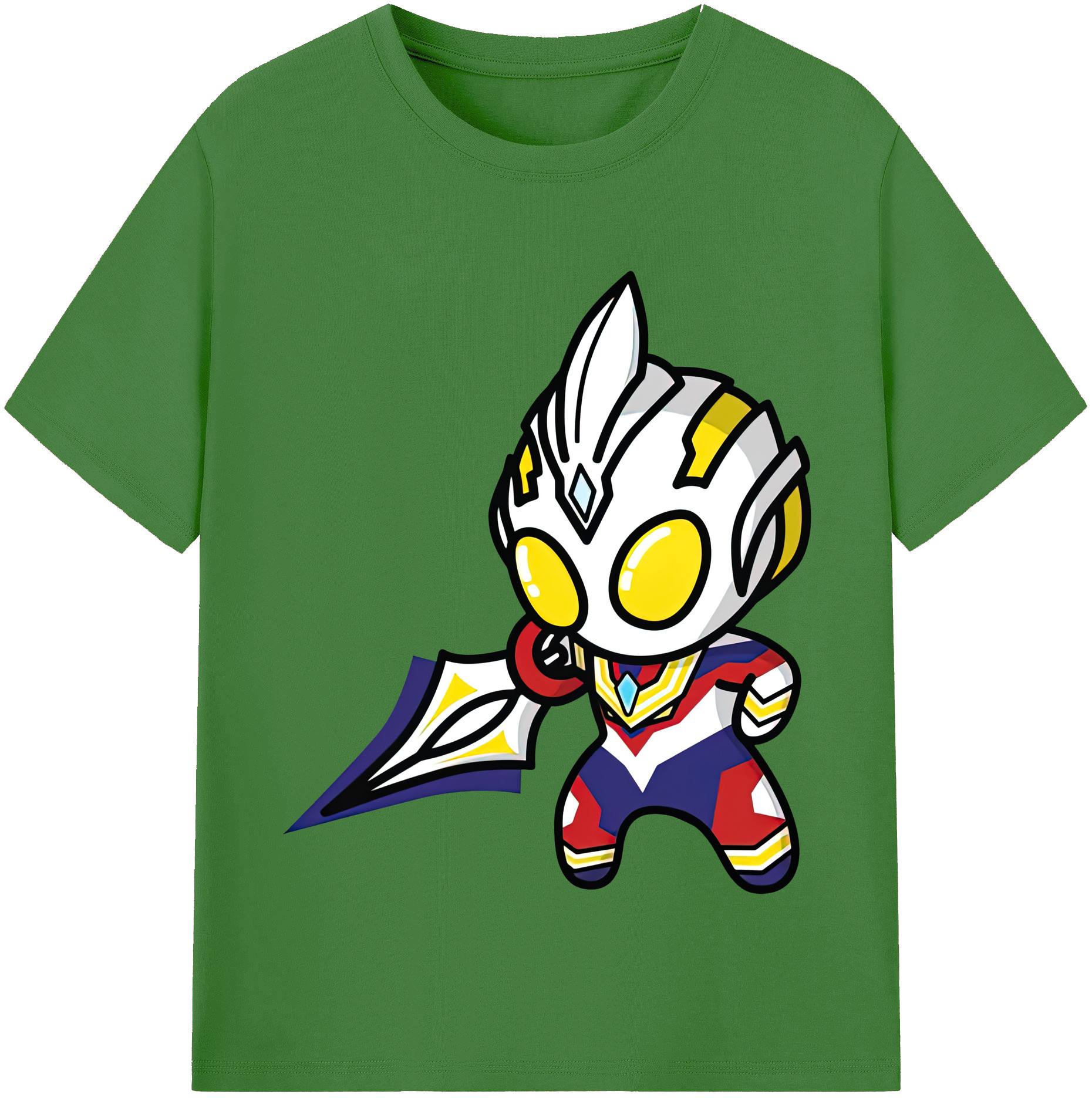 （画像用） ウルトラマン Ultraman レディースカジュアルプリントTシャツ（綿100％）
